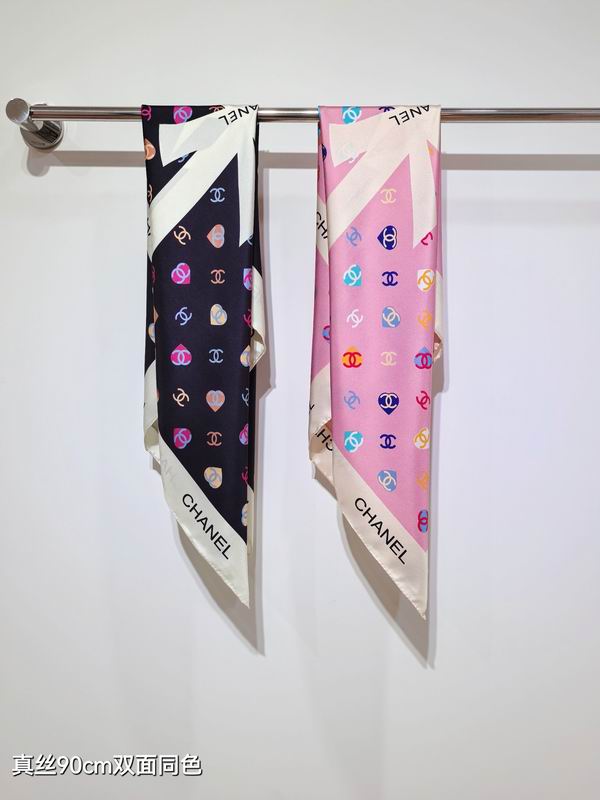 Chanel silk Scarf 90X90cm E122101